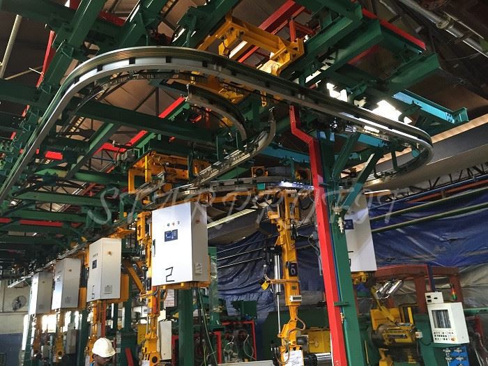 solid tyre production line